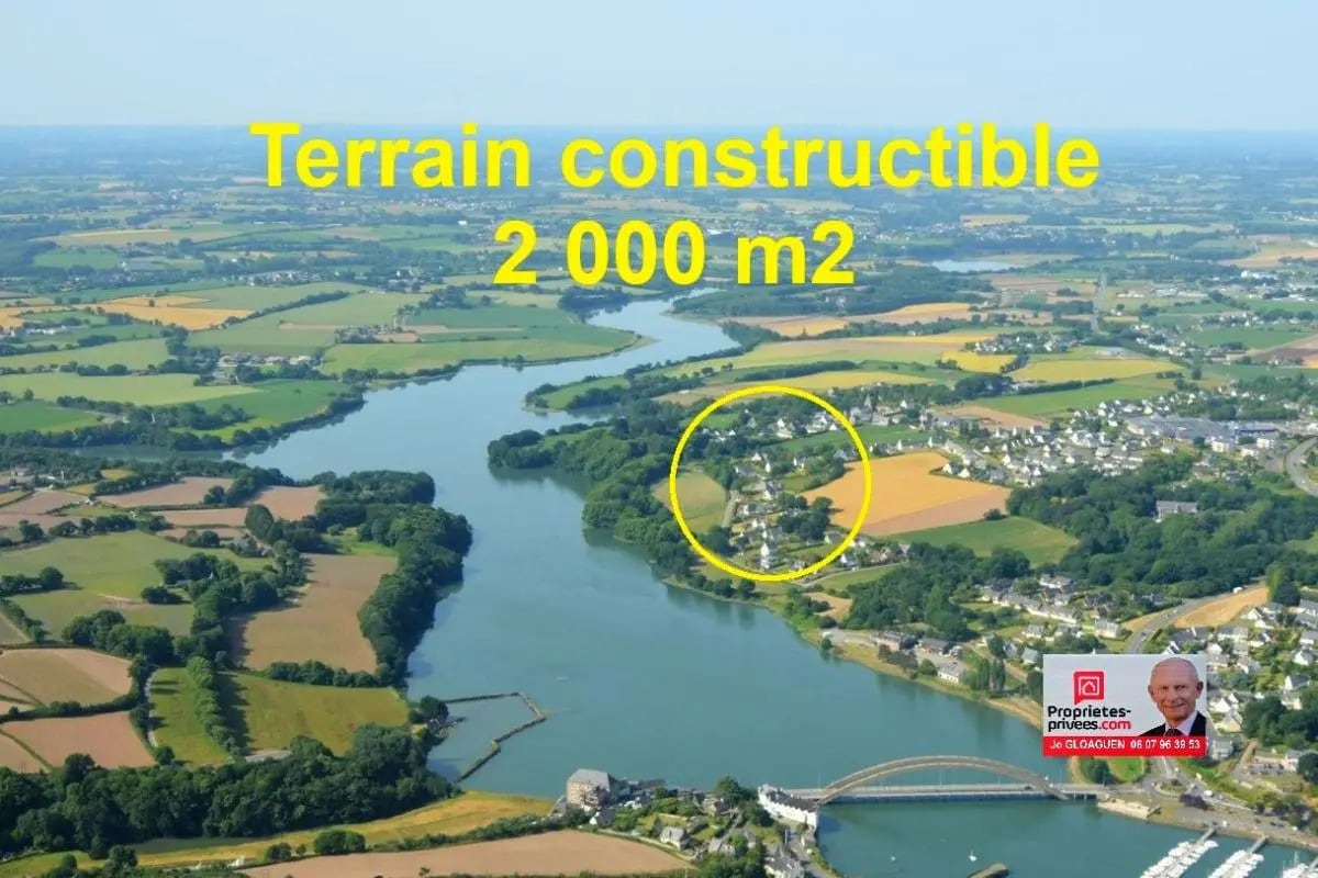 Terrain dans Tréguier à vendre Aérien– Image 1 sur 3