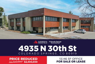 Plus de détails pour 4935 N 30th St, Colorado Springs, CO - Bureau à vendre