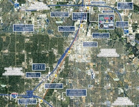 746 US Highway 75, Richardson, TX - VUE AÉRIENNE vue de carte
