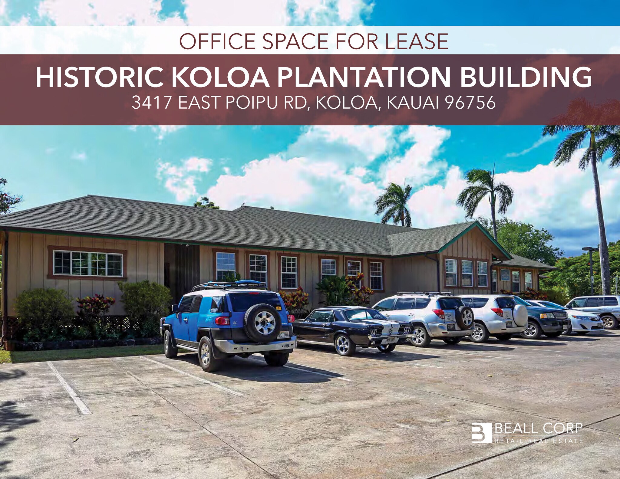3417 Poipu Rd, Koloa, HI à louer Photo principale– Image 1 sur 10