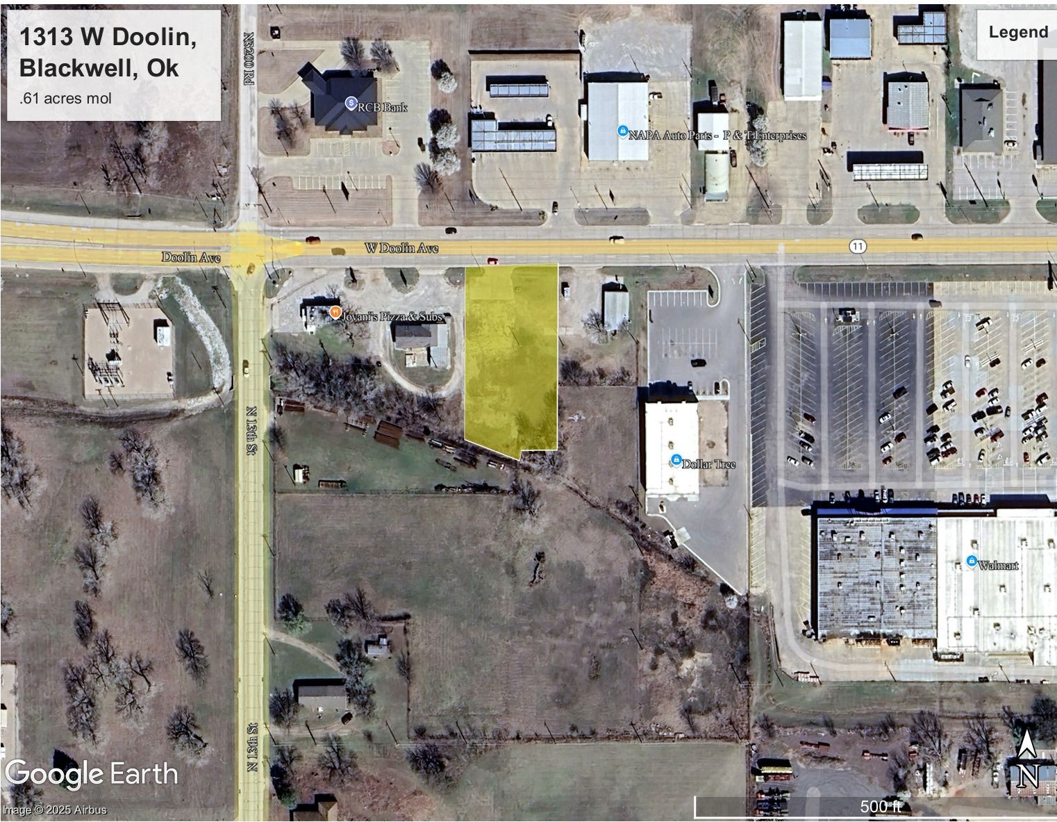 1313 W Doolin Ave, Blackwell, OK à vendre Aérien– Image 1 sur 2