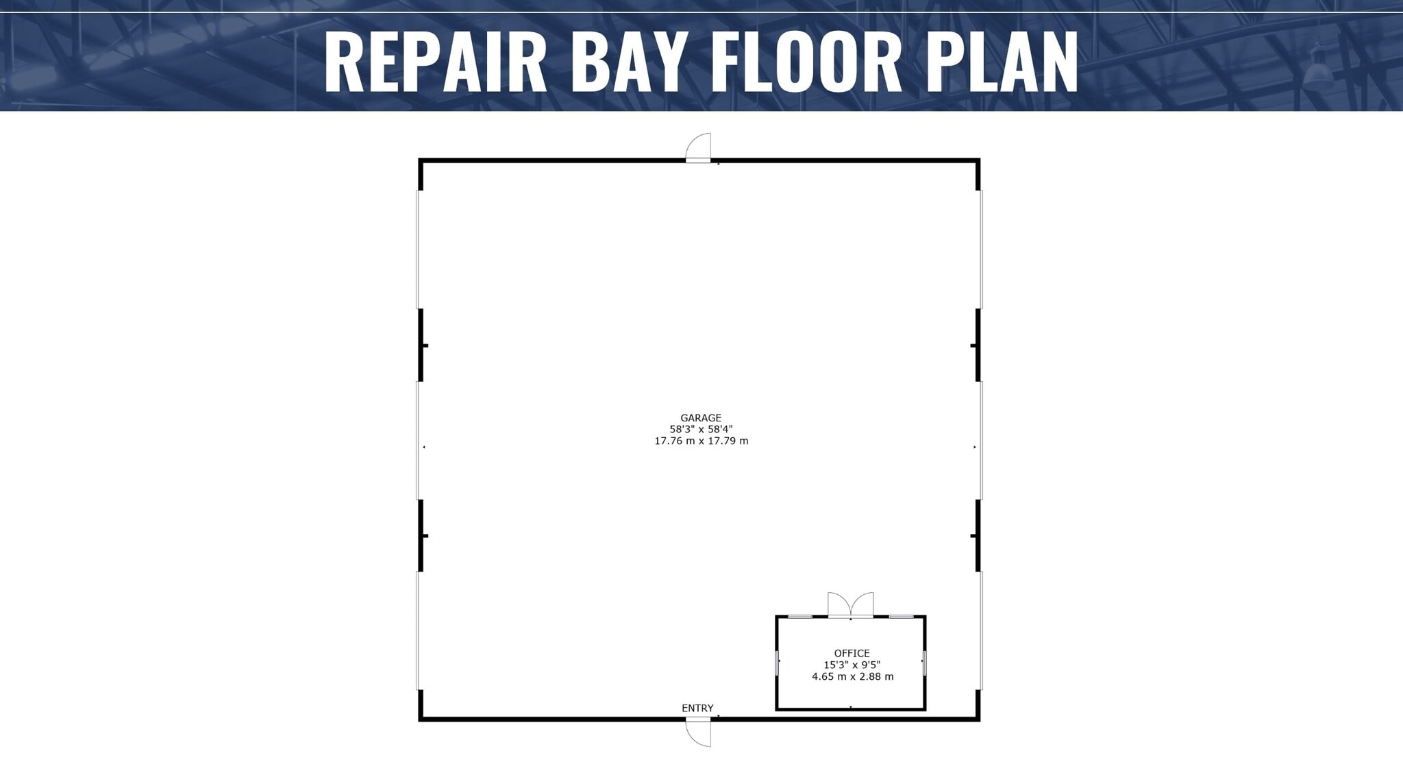 1695 Electric Ave, Springdale, AR à louer Plan d’étage– Image 1 sur 1