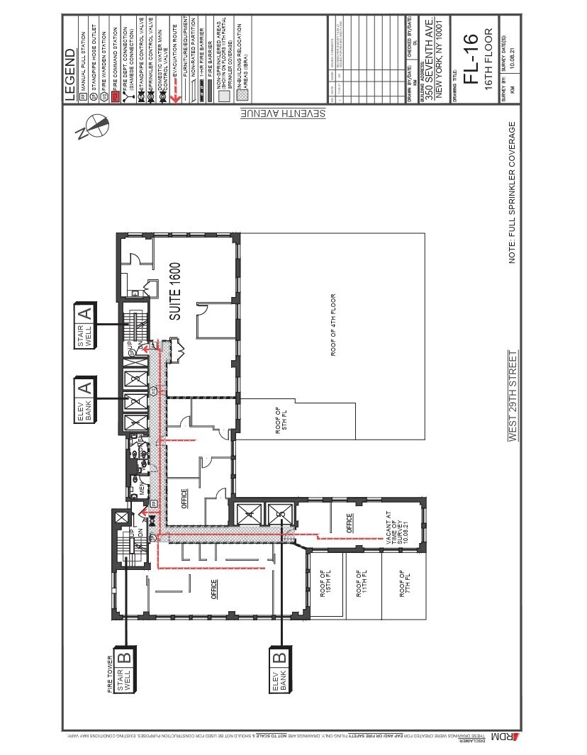 350 Seventh Ave, New York, NY à louer Plan d’étage– Image 1 sur 1