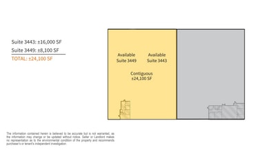 3439-3455 Steen St, San Antonio, TX à louer Plan d’étage– Image 2 sur 2
