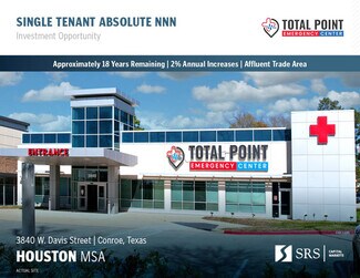 Plus de détails pour 3840 W Davis St, Conroe, TX - Santé à vendre