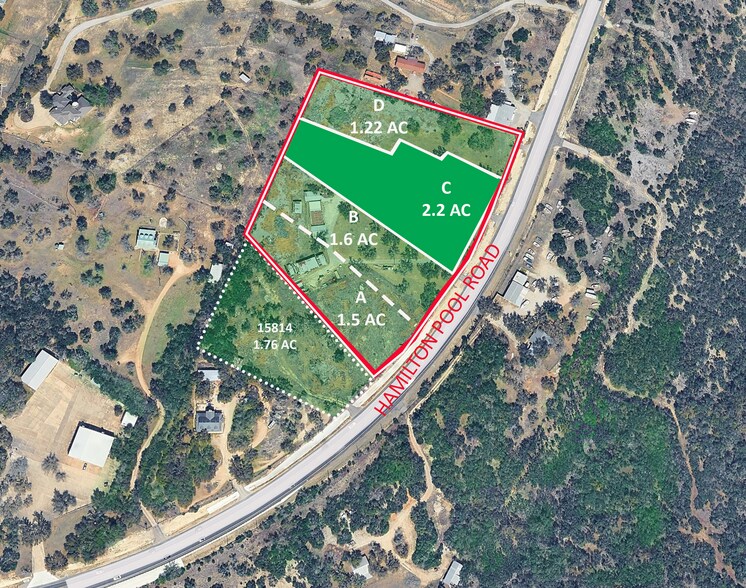 15800 Hamilton Pool Rd, Austin, TX à vendre - Photo de l’immeuble – Image 1 sur 2