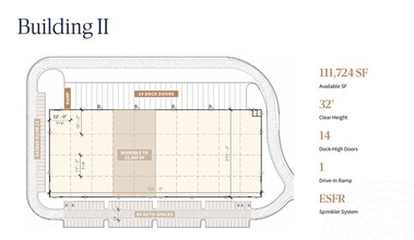2080 Creekside Industrial Pky, Mebane, NC à louer Plan d’étage– Image 2 sur 2