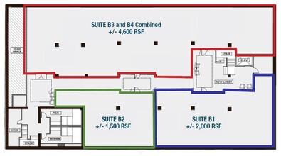 206 E 4th St, Loveland, CO à louer Plan d’étage– Image 1 sur 3