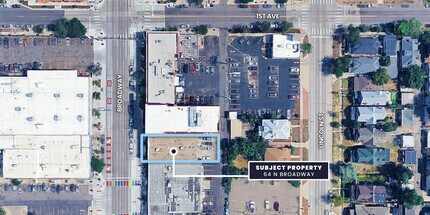 58-64 Broadway, Denver, CO à louer Aérien– Image 2 sur 10