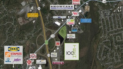 100 Technology Center Dr, Stoughton, MA - VUE AÉRIENNE  vue de carte - Image1