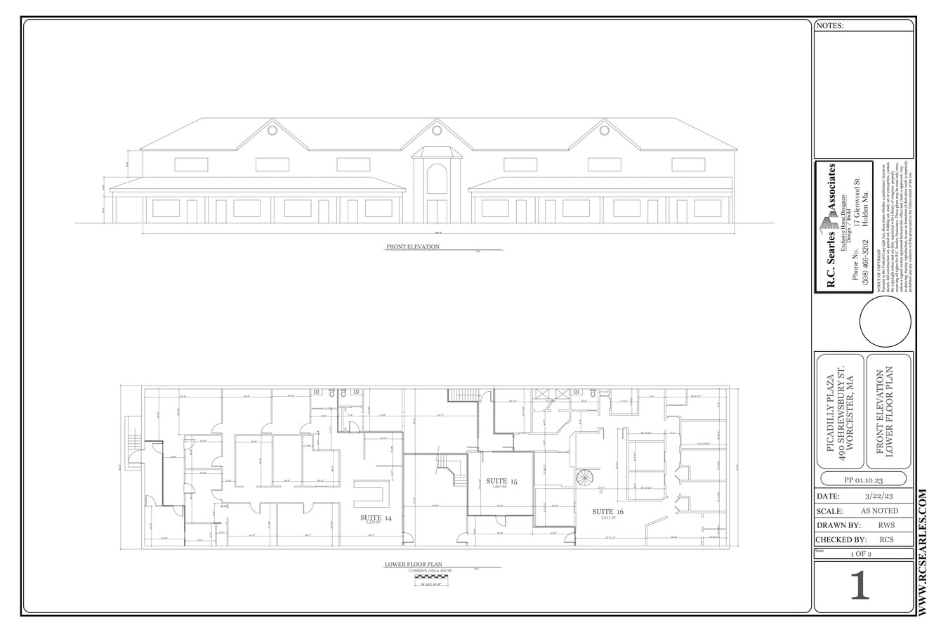 Plan de site