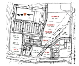Plus de détails pour Edgewood Town Centre NE, Cedar Rapids, IA - Terrain à vendre