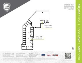 2398 E Camelback Rd, Phoenix, AZ à louer Plan d’étage– Image 2 sur 2