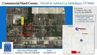 Plus de détails pour 216 Ashford Ln, Midlothian, TX - Terrain à vendre