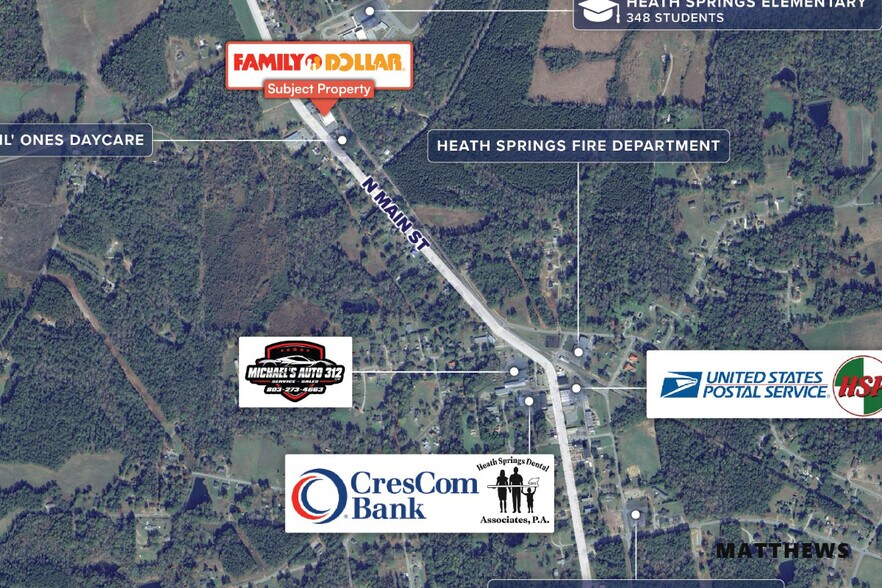 625 N Main St, Heath Springs, SC à vendre - Photo de l’immeuble – Image 3 sur 3