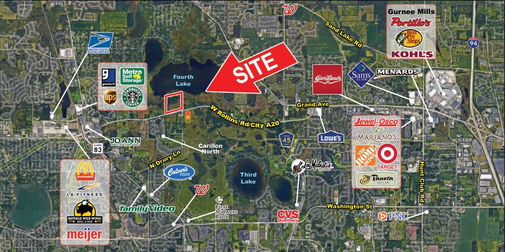 20660 W Rollins Rd, Lake Villa, IL à vendre - Photo principale – Image 1 sur 7