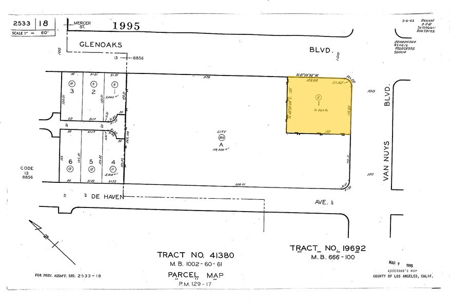 11203 Glenoaks Blvd, Pacoima, CA à louer - Plan cadastral – Image 3 sur 7