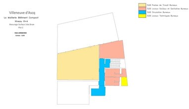 61 Avenue Le Notre, Villeneuve-d'Ascq à louer Plan d’étage– Image 1 sur 1