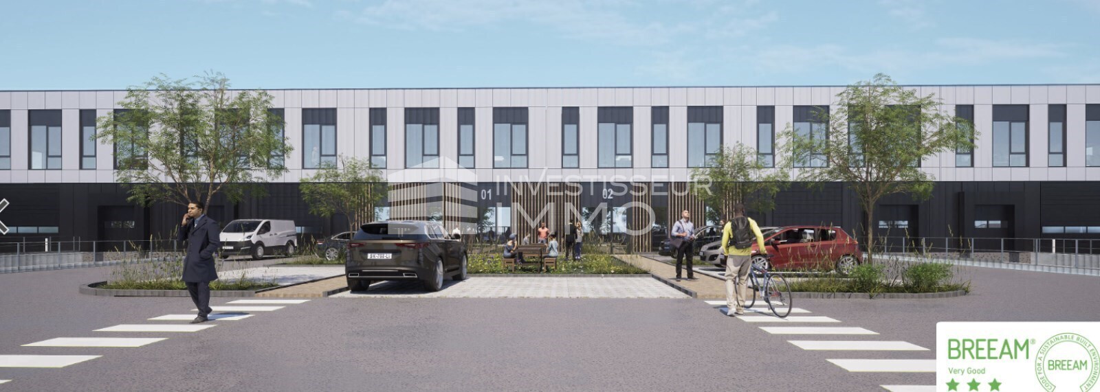 Local d’activités dans Aulnay Sous Bois à louer Photo de l’immeuble– Image 1 sur 5