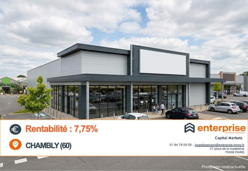 Local commercial dans Chambly à vendre - Photo de l’immeuble – Image 1 sur 1