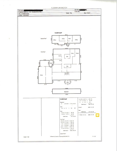 7331 Shallowford Rd, Chattanooga, TN à louer - Photo de l’immeuble – Image 3 sur 4