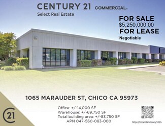 Plus de détails pour 1065 Marauder St, Chico, CA - Industriel/Logistique à vendre
