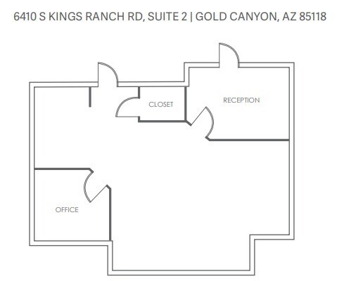 6410 S Kings Ranch Rd, Gold Canyon, AZ à louer Plan d’étage– Image 1 sur 1