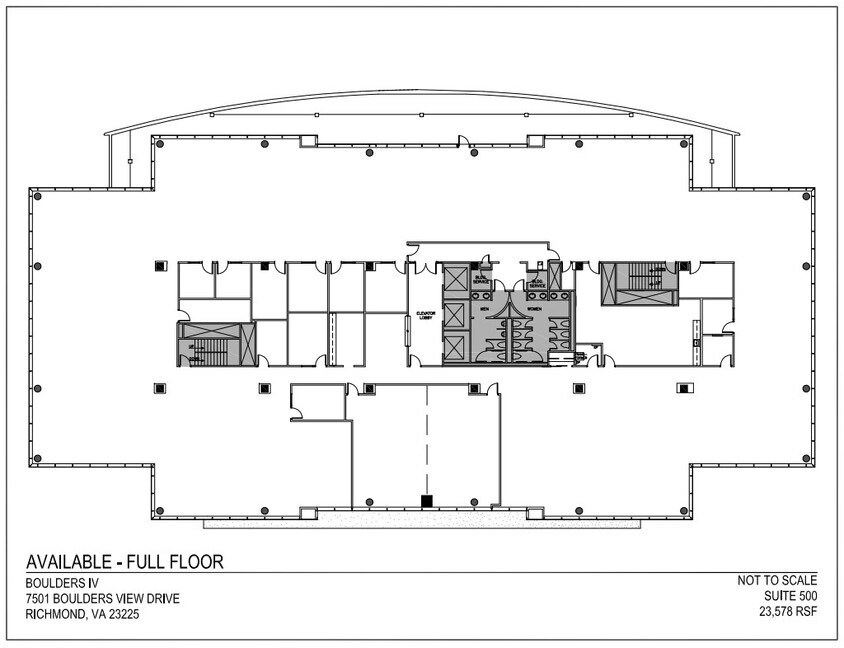 7501 Boulder View Dr, North Chesterfield, VA à louer Plan d’étage– Image 1 sur 28