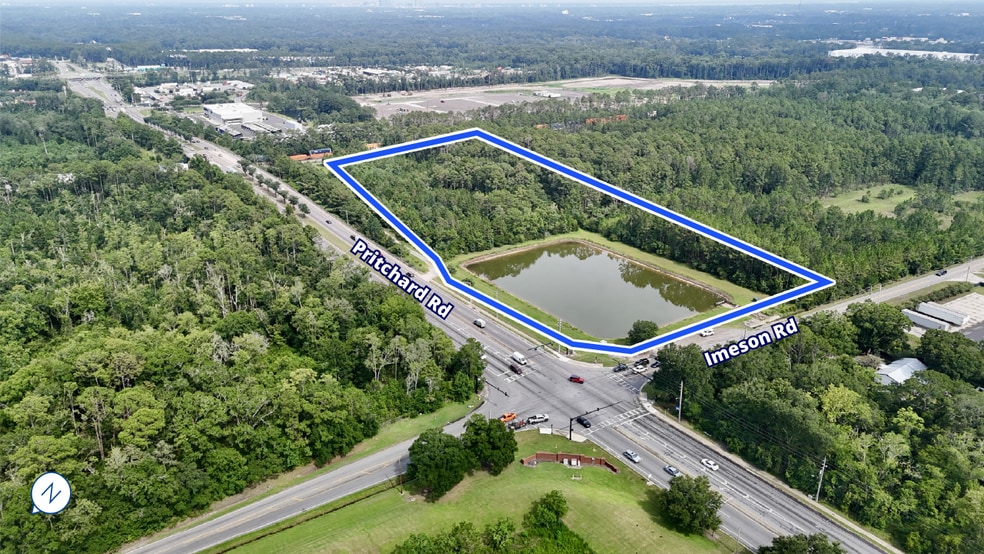 2505 Imeson Rd, Jacksonville, FL à vendre - Aérien – Image 2 sur 6