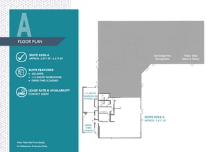 8252-8280 Clairemont Mesa Blvd, San Diego, CA à louer Plan d’étage– Image 1 sur 1