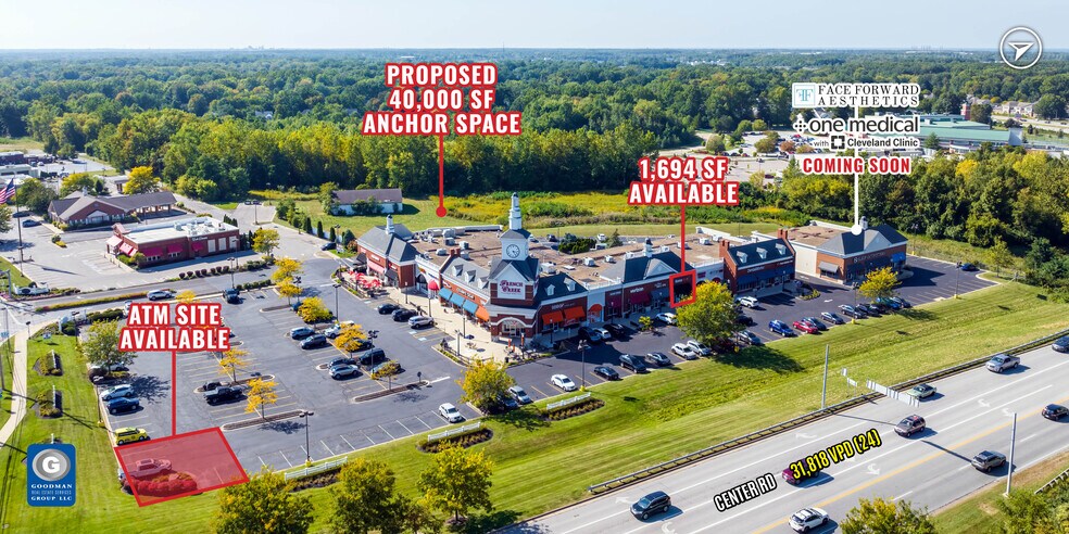 36040-36192 Detroit Rd, Avon, OH à louer - Photo de l’immeuble – Image 1 sur 7