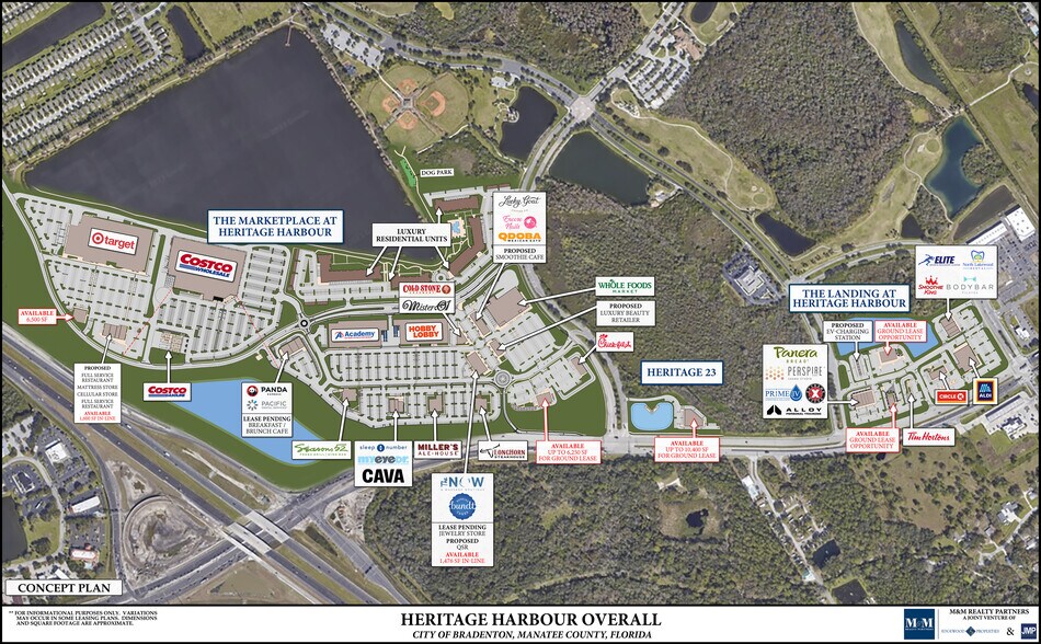 8260 Heritage Green way, Bradenton, FL à louer - Plan de site – Image 2 sur 7
