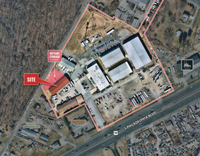 1232 S Philadelphia Blvd, Aberdeen, MD - VUE AÉRIENNE  vue de carte
