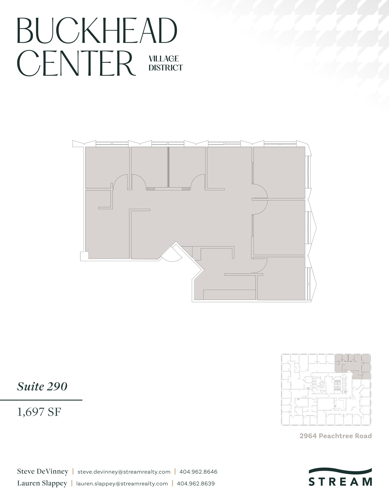 2970 Peachtree Rd NW, Atlanta, GA à louer Plan de site– Image 1 sur 1