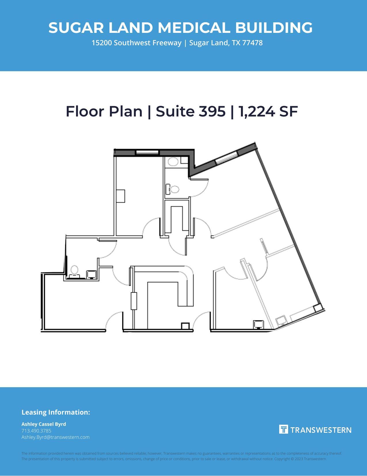 15200 Southwest Fwy, Sugar Land, TX à louer Plan d’étage– Image 1 sur 1