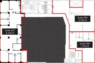 10158-10160 103rd St NW, Edmonton, AB à louer Plan d’étage– Image 1 sur 1