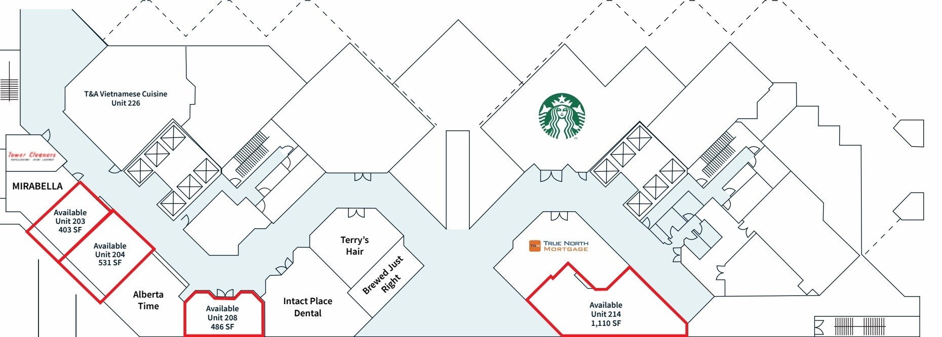 311 6th Ave SW, Calgary, AB à louer Plan d’étage– Image 1 sur 1