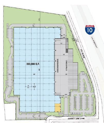 33800 County Line Ln, Yucaipa, CA à louer - Plan de site – Image 2 sur 4