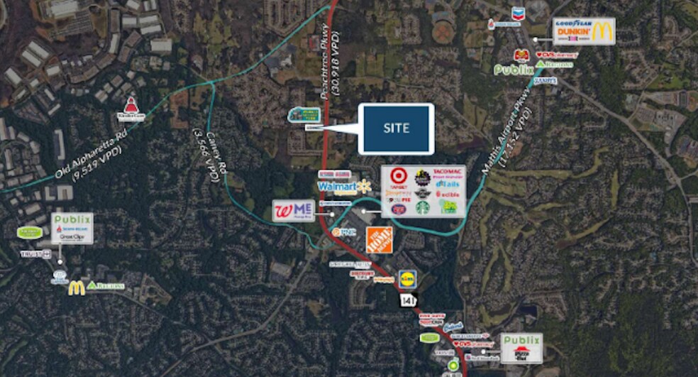 2246 Peachtree Pky, Cumming, GA à vendre - Photo de l’immeuble – Image 3 sur 3