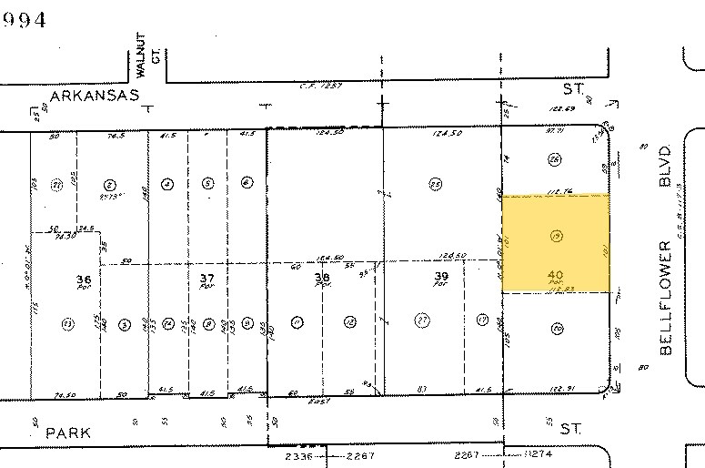 17041-17047 Bellflower Blvd, Bellflower, CA à louer - Plan cadastral – Image 2 sur 39
