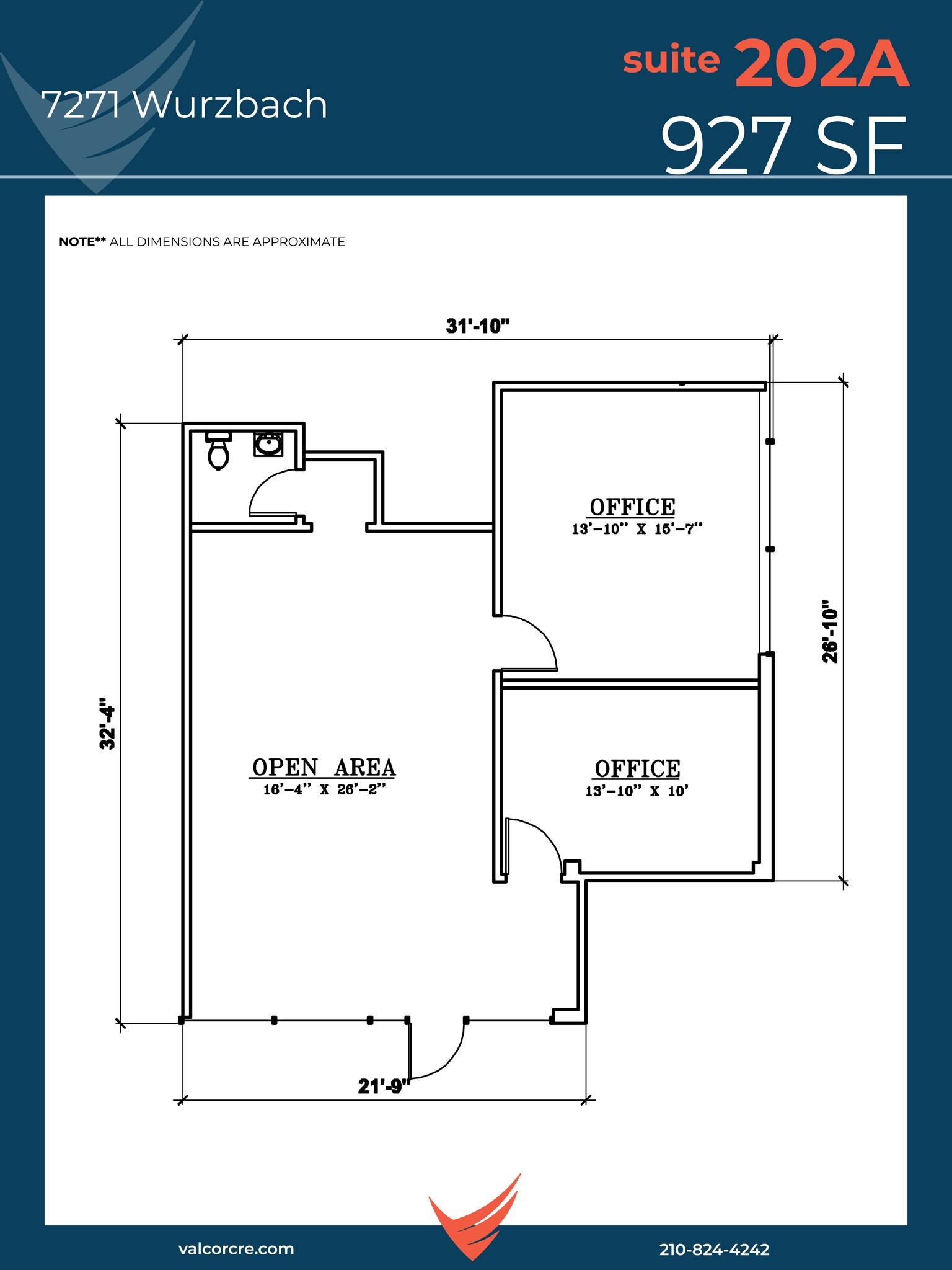 7271 Wurzbach Rd, San Antonio, TX à louer Plan de site– Image 1 sur 1