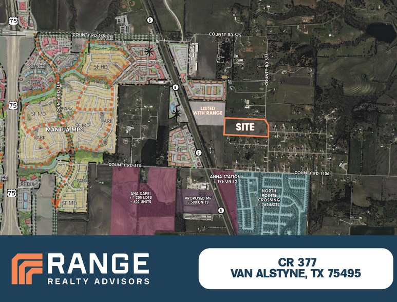 CR 377, Van Alstyne, TX à vendre - Photo principale – Image 1 sur 1