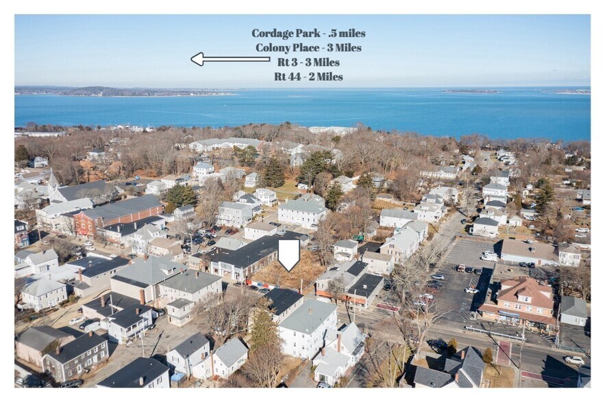 291 Court St, Plymouth, MA à vendre - Aérien – Image 3 sur 10