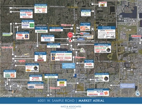 6001 W Sample Rd, Coral Springs, FL - Vue aérienne vue de carte - Image1