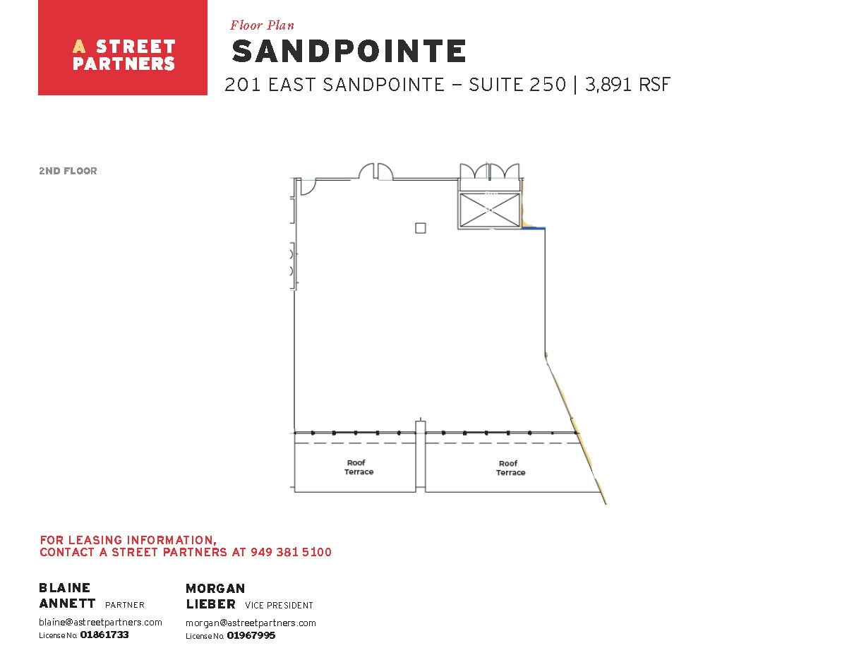 200 E Sandpointe Ave, Santa Ana, CA à louer Plan d’étage– Image 1 sur 1