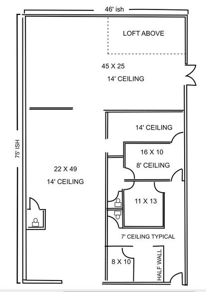 301 E Ayre St, Wilmington, DE à louer - Plan d’étage – Image 2 sur 2