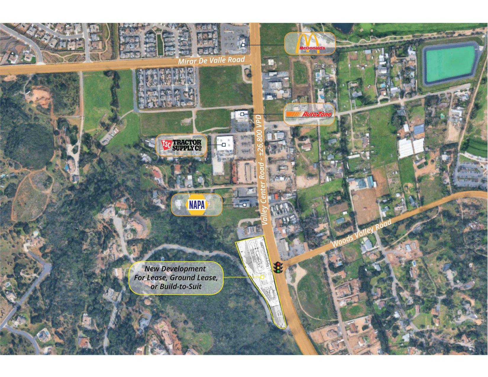 27326 Valley Center Rd, Valley Center, CA à louer Aérien– Image 1 sur 4