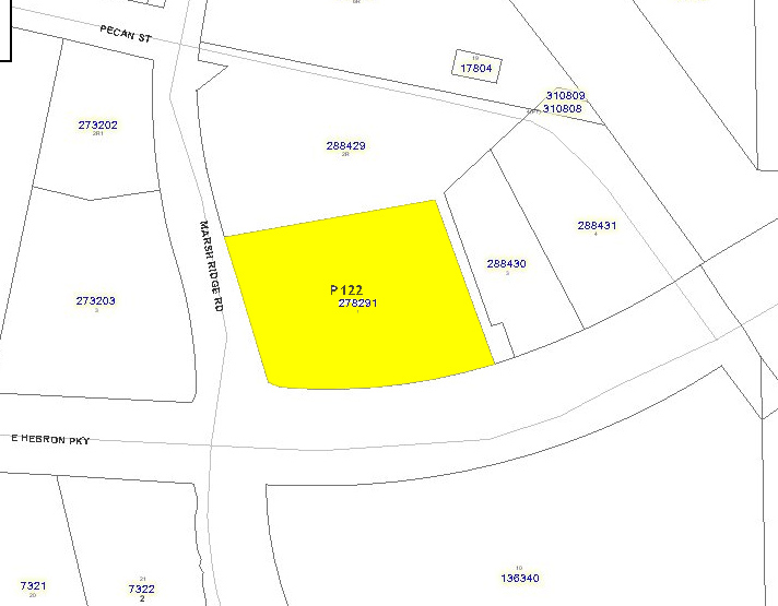 2501 Hebron Pky, Carrollton, TX à louer - Plan cadastral – Image 2 sur 13