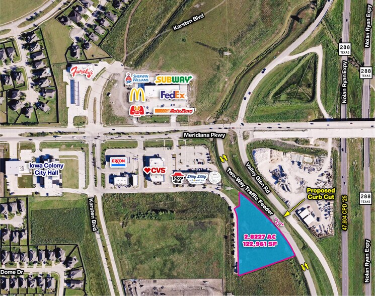 Highway 288 & CR 56, Rosharon, TX à vendre - Photo de l’immeuble – Image 2 sur 4