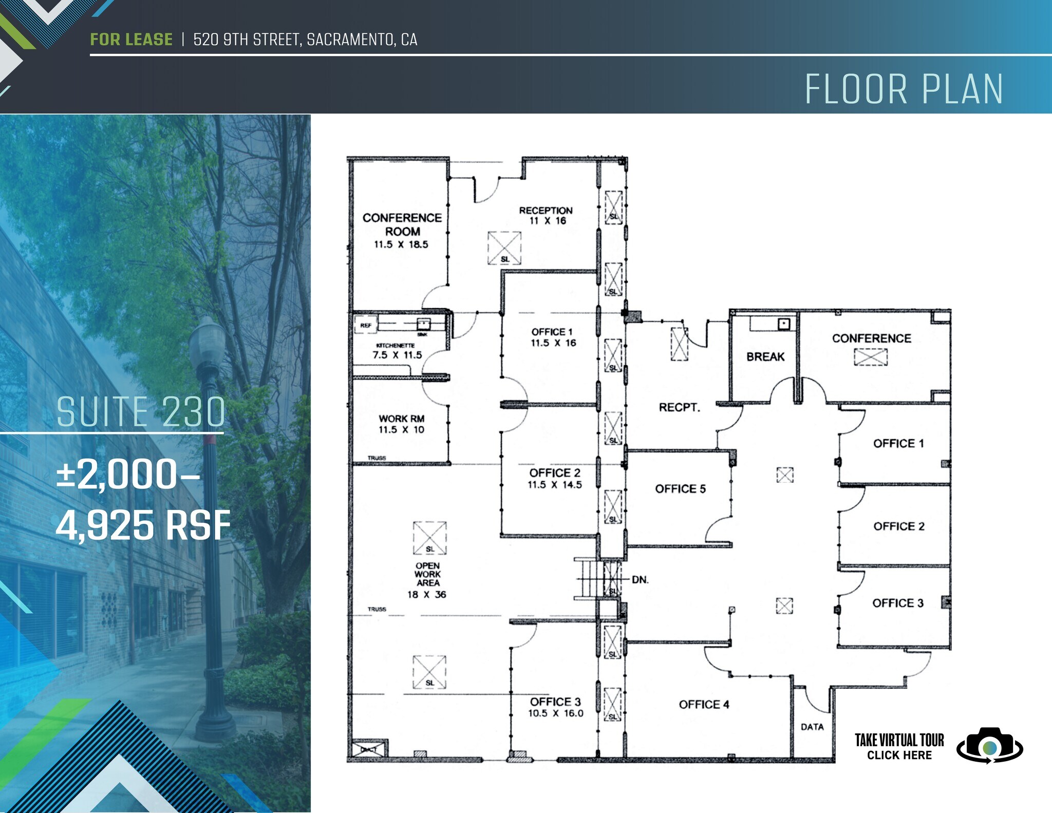 520-530 9th St, Sacramento, CA à louer Plan de site– Image 1 sur 10